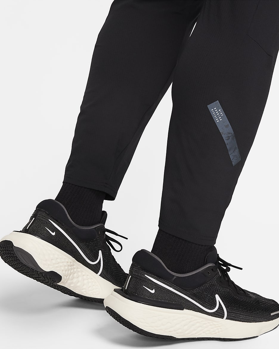 Nike black slim fit jogging bottoms on sale